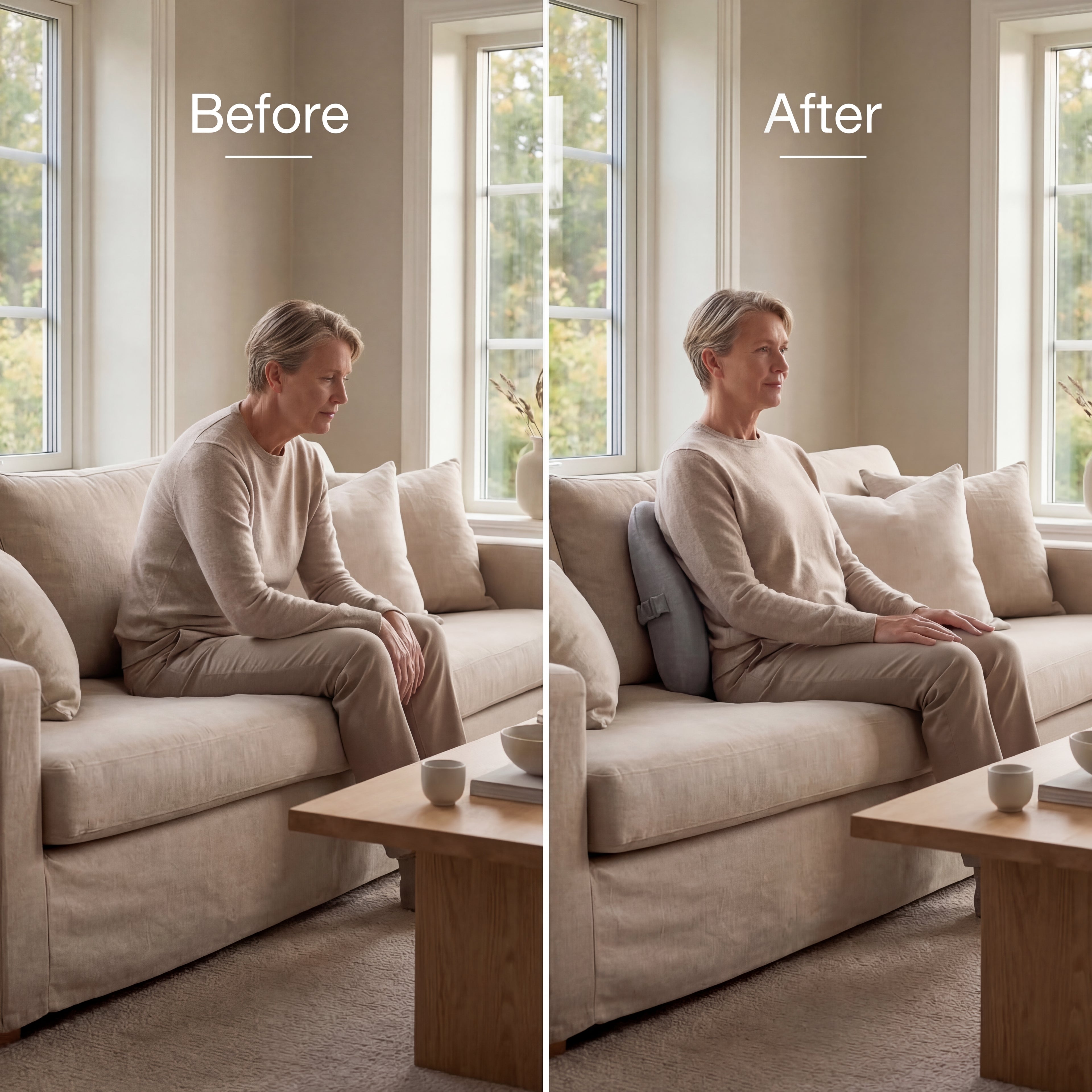 Sitwelly™ Ergonomic Lumbar Pillow